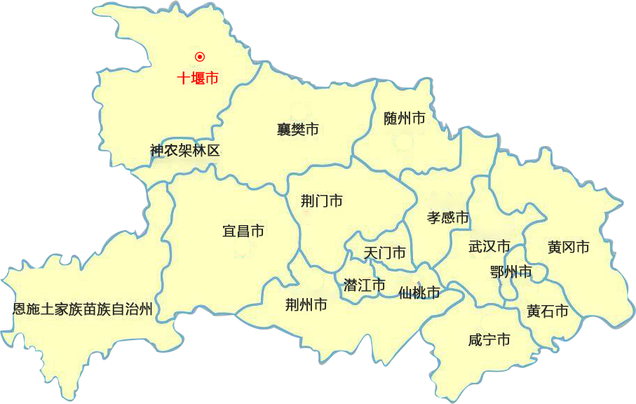 东丰十堰物(wù)流公(gōng)司的十堰物(wù)流运输地图